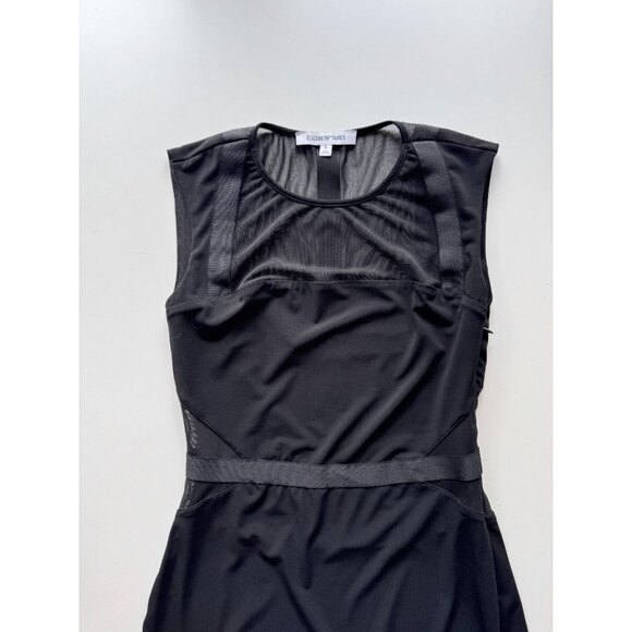 ELIZABETH & JAMES Levinson Black Mesh Bandage Back Mini Bodycon Dress, Size S - Picture 6 of 14